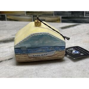 Joy To The World Collectibles Christmas Ornament Cape May NJ Crafted In Poland